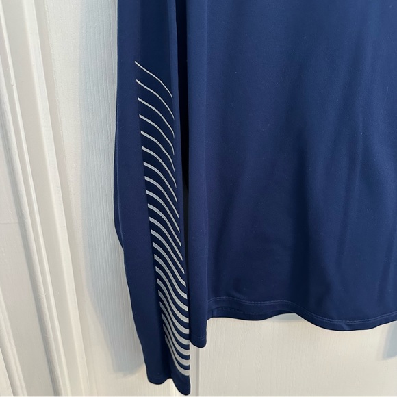 Nike Dry Running Dri-Fit Blue LS Hoodie Men’s Medium - Picture 5 of 5